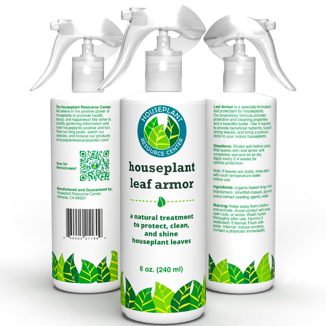 Leaf Armor Spray for Houseplants, Ready-to-Use Leaf Care & Protectant, 8 oz