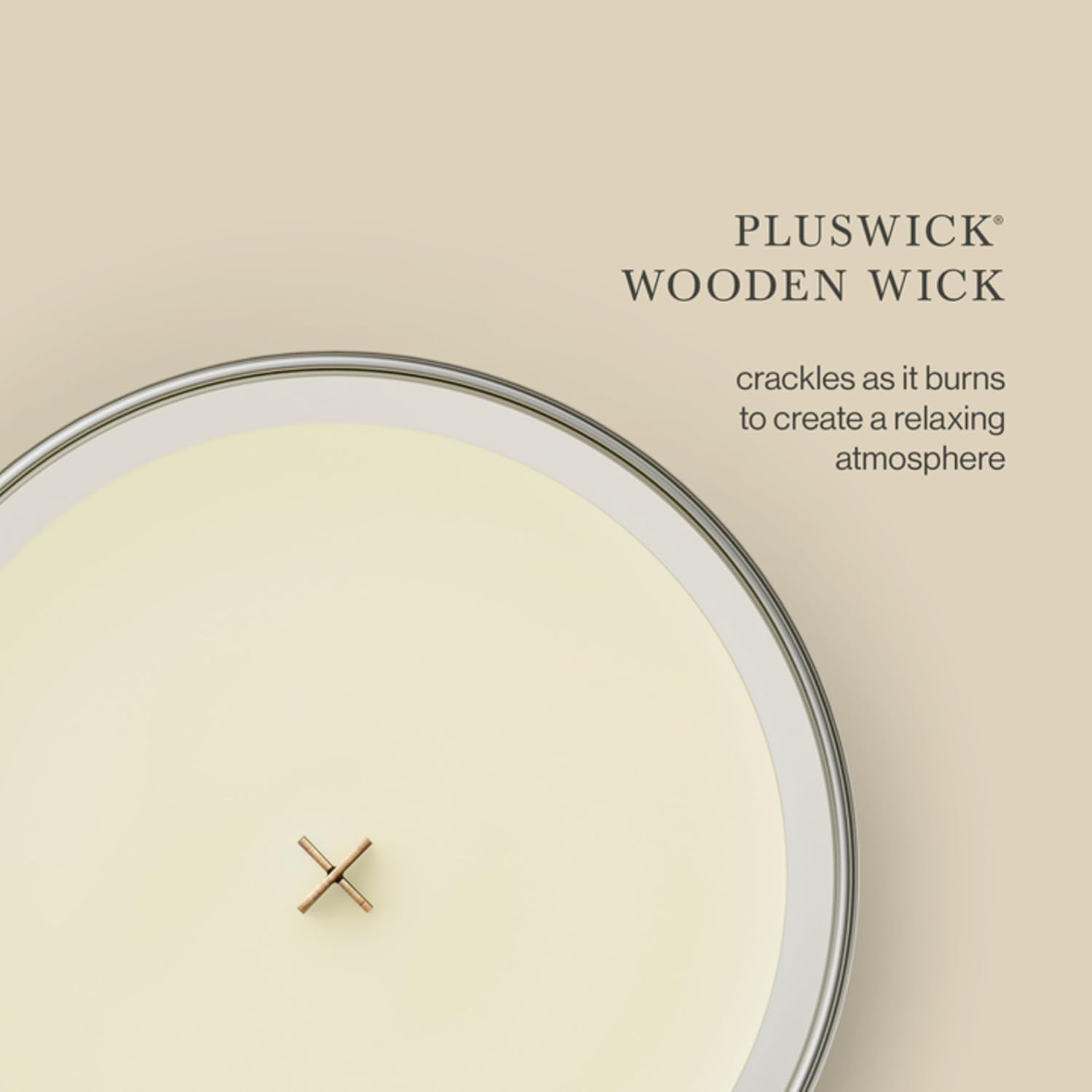 WoodWick Lavender Spa Gifts for Women and Men, 9.7 oz Medium Hourglass Candle with Crackling Wick