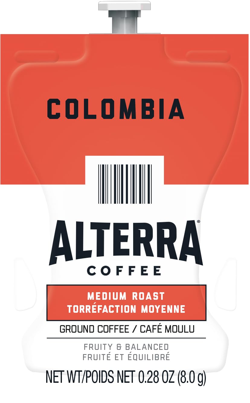 Flavia Alterra French Roast Coffee Freshpacks compatible only with Flavia Brewers, Dark Roast (Case of 100)