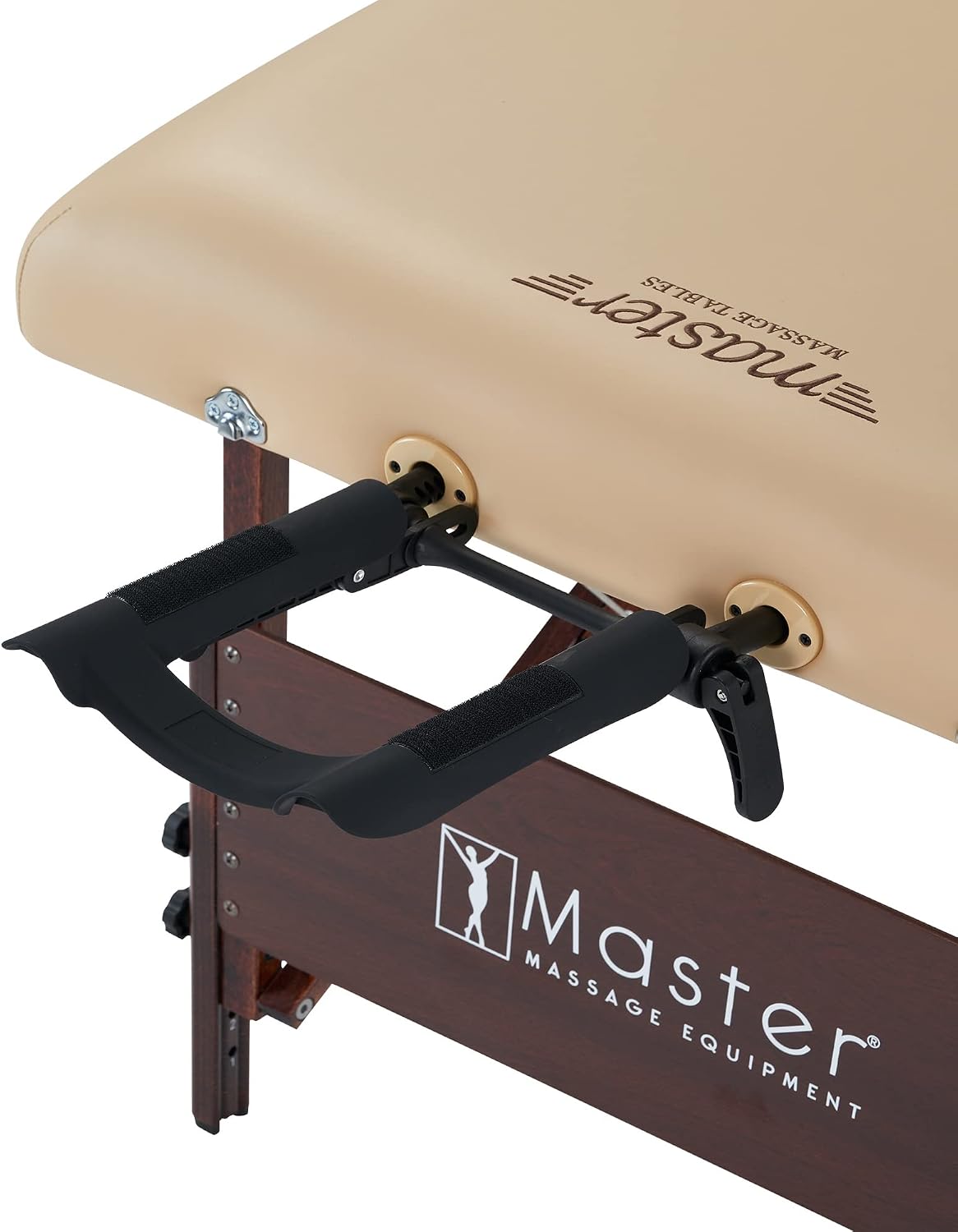 Master Massage 30" Del Ray Pro Portable Massage Table Package, Sand Color, Luxurious with 3" Thick Cushion of Foam