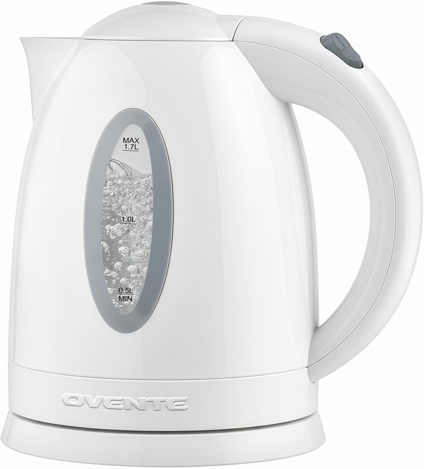 OVENTE 1.7L Electric Kettle with 1100W Fast Boiling Water, Green KP72G
