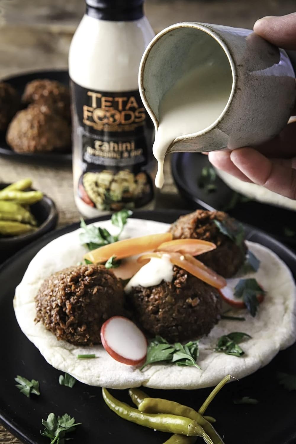 Tahini Dressing and topping sauce (1)