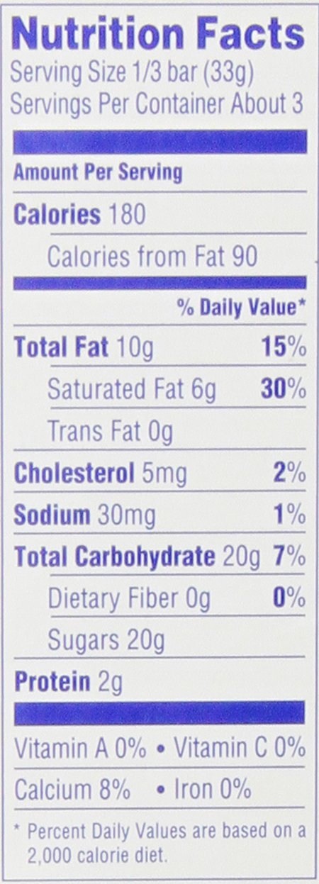 Toblerone White Chocolate, 100g (3.52 oz.)
