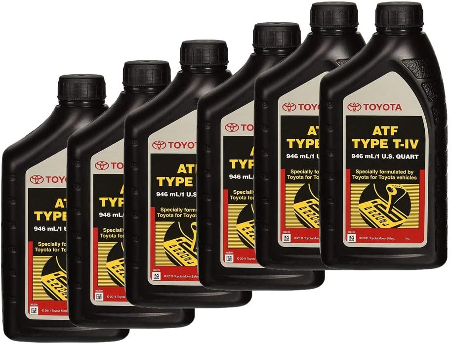 Toyota 00279-000T4 Automatic Transmission Fluid, 192 Ounces, 6 Pack