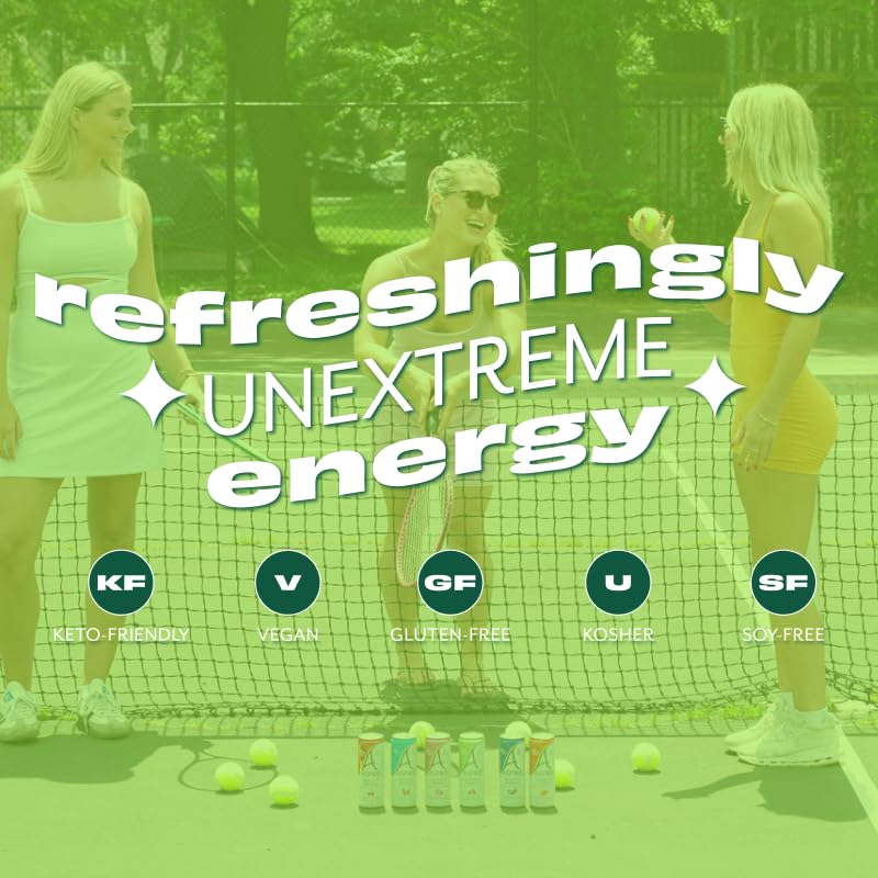 ASPIRE® Raspberry Acai, Healthy Energy Drink 80mg Natural Caffeine, Zero Sugar No Carbs Keto Friendly, 12 Pack Green Tea Sugar Free Drink Low Caffeine Zero Calorie