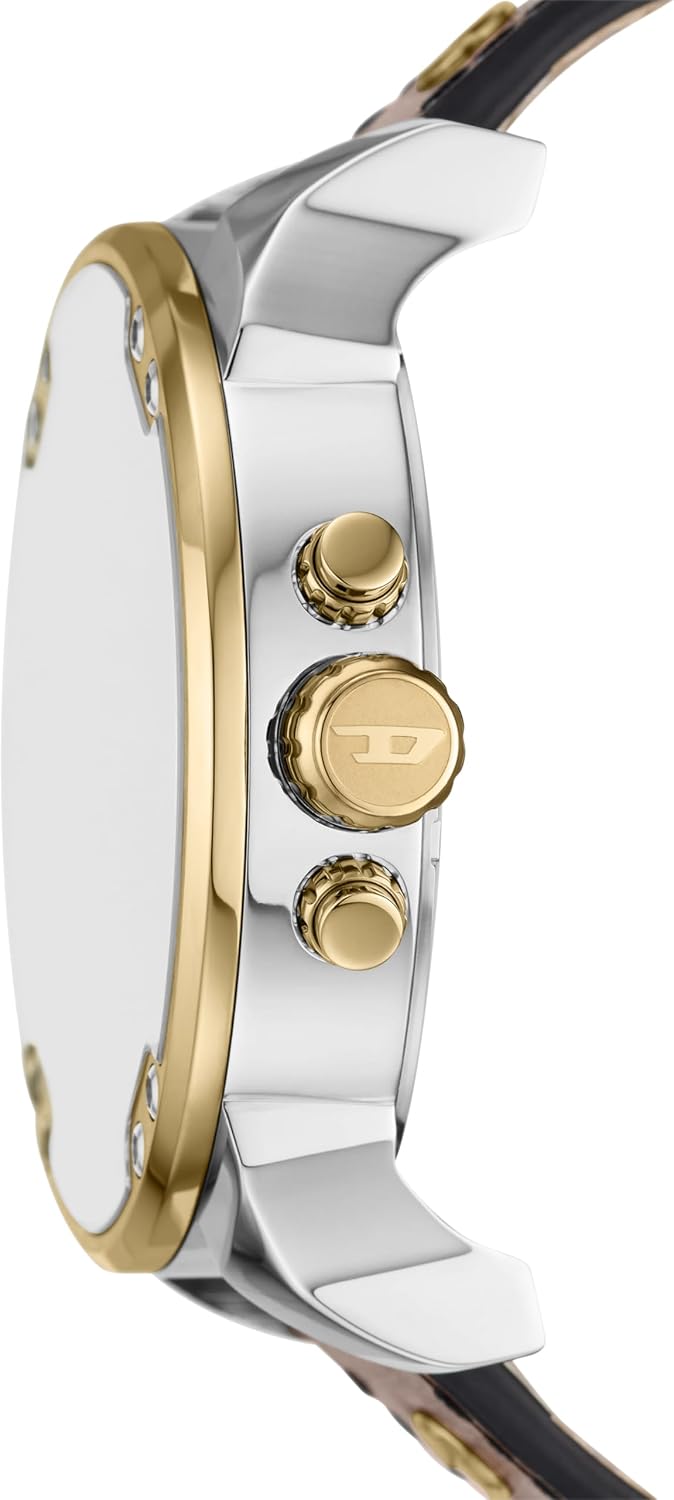 Diesel Mr. Daddy 2.0 Men's Watch, Stainless Steel Chronograph Sports Watch for Men