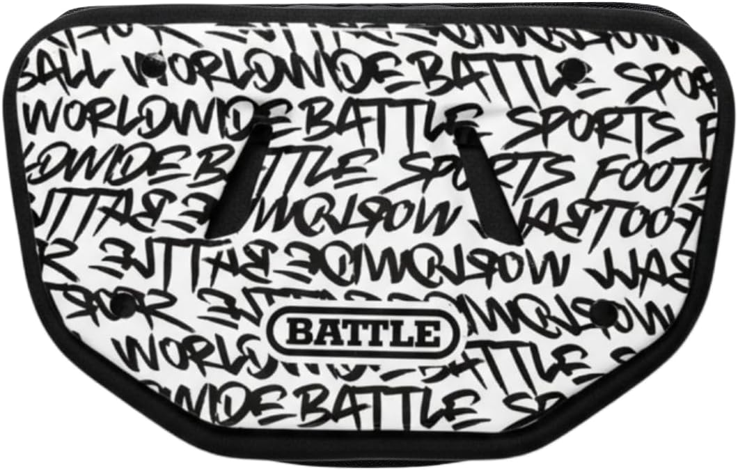 Battle Sports Novelty Football Back Plate, Kids, Adults
