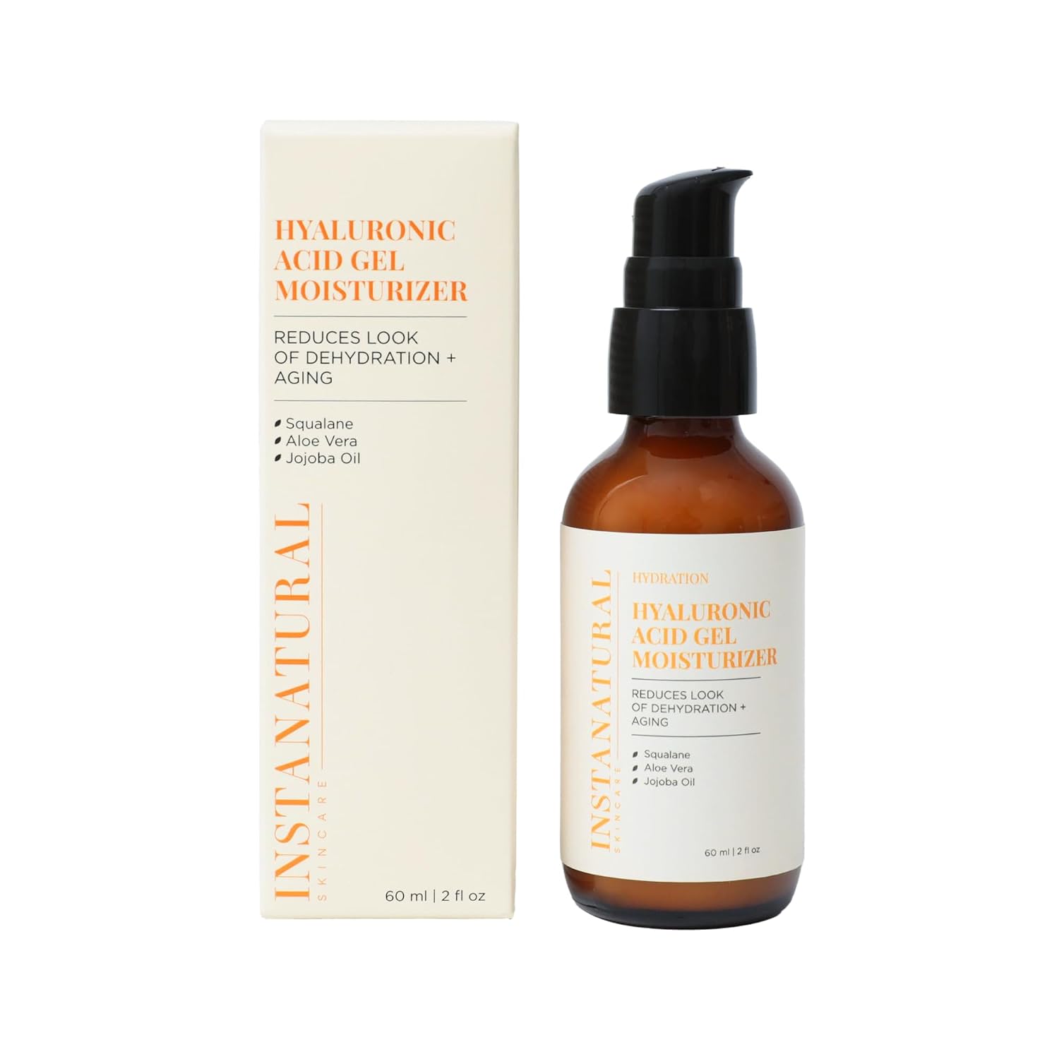 InstaNatural Vitamin C Moisturizer Face Cream, Brightens and Reduces the Look of Fine Lines and Wrinkles, Moisturizing Lotion for Dry Skin, with Hyaluronic Acid, 3.4 FL Oz | Face Cream with Hyaluronic Acid, Niacinamide, and Aloe Vera, Moisturizing Lotion…
