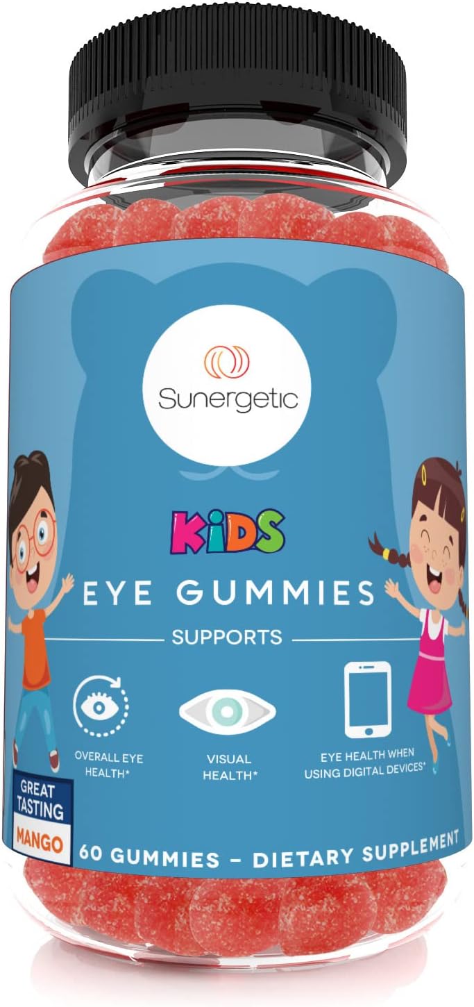 Premium Eye Support Gummies–Lutein Gummies with Zeaxanthin Supports Overall Eye Health