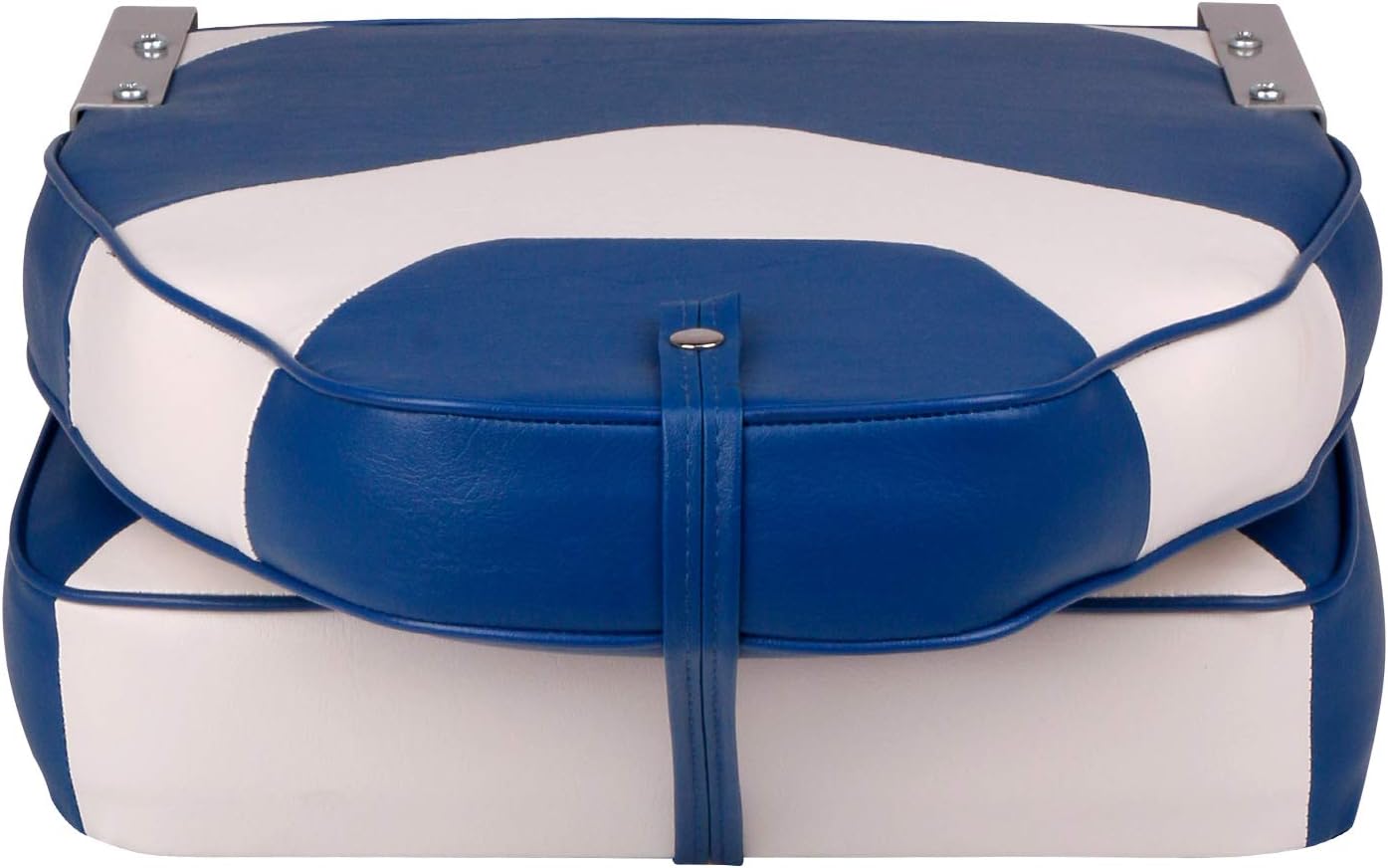 Leader Accessories Low/High Back Folding Fishing Marine Boat Seat 2 Pack