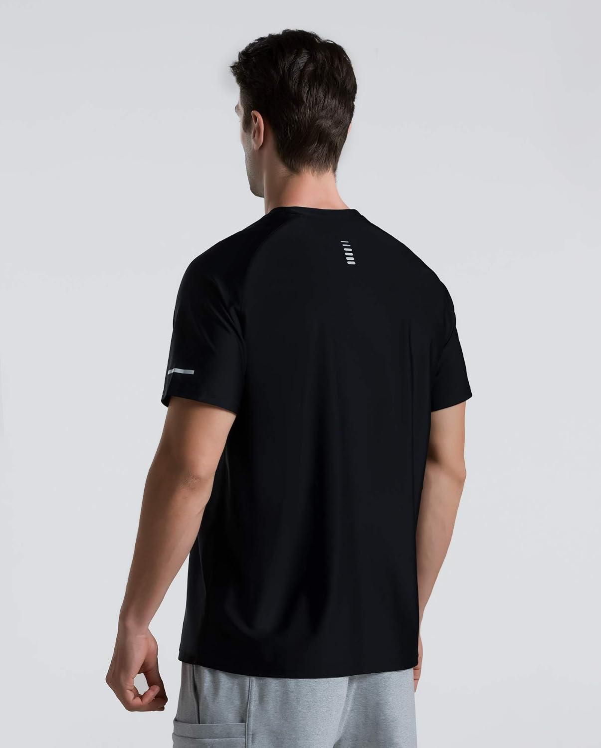 THE GYM PEOPLE Men's Cooling Running Shirts Ice Silk UPF 50+ Workout Tshirt