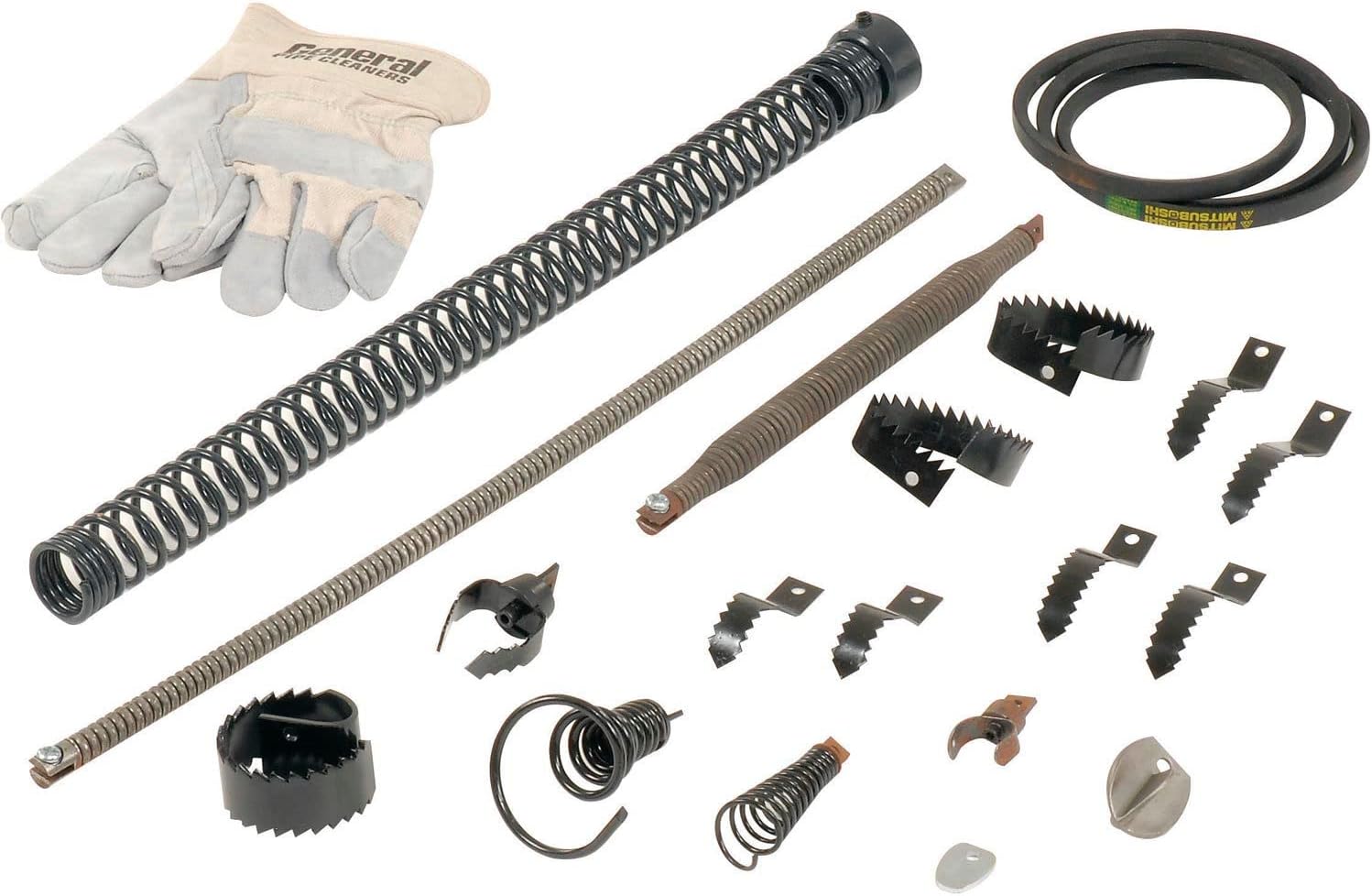 General Wire Speedrooter 92 Sewer Cleaning Machine | Includes 2 Cables & Cutter Set,P-S92-A