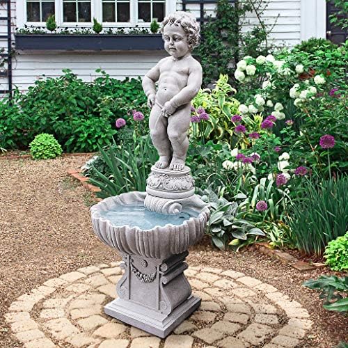 MANNEKEN PIS BOY PIPED STATUE