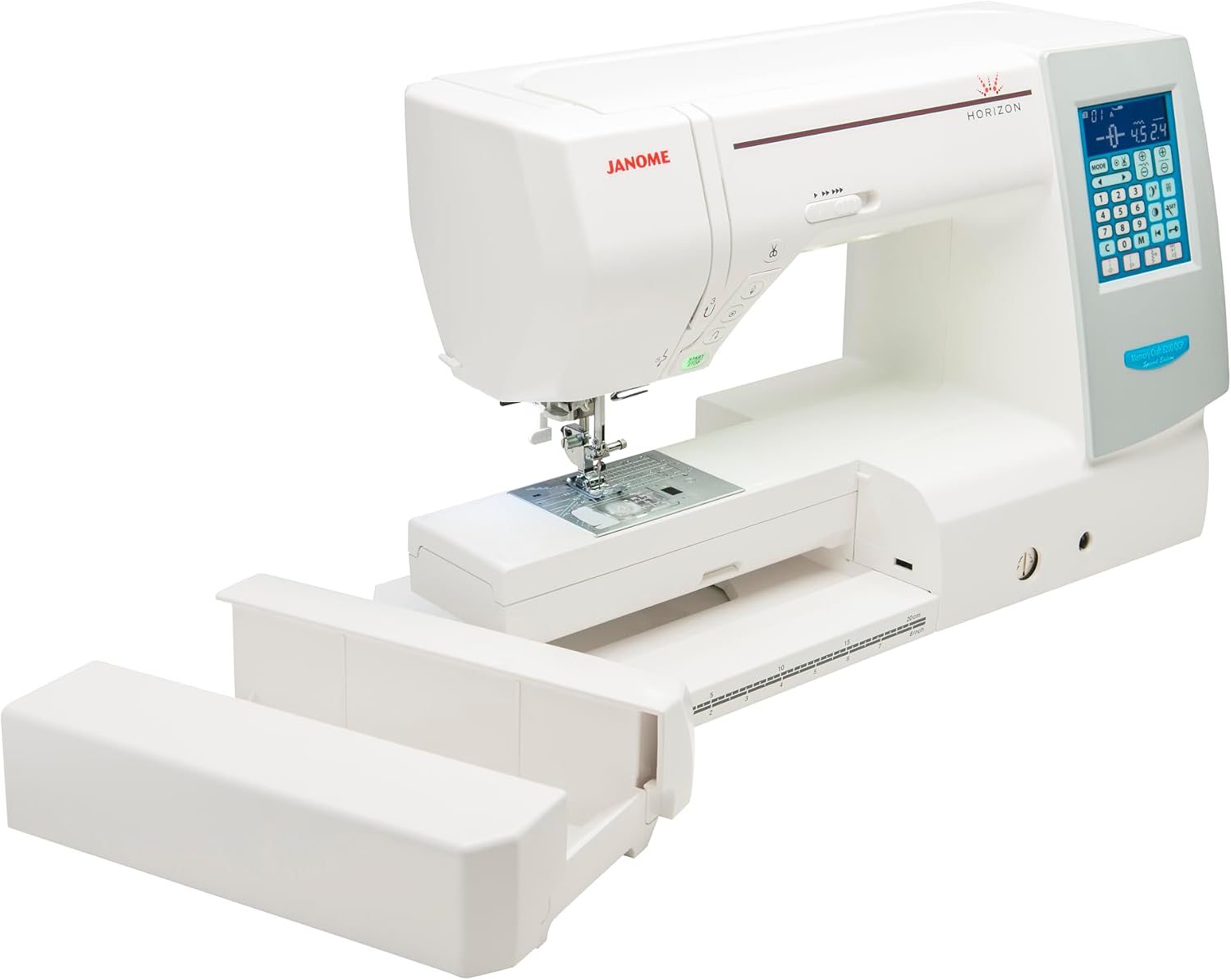 Janome 8200QCP Quilting and Sewing Machine Computerized - Horizon Memory Craft 8200QCP Special Edition