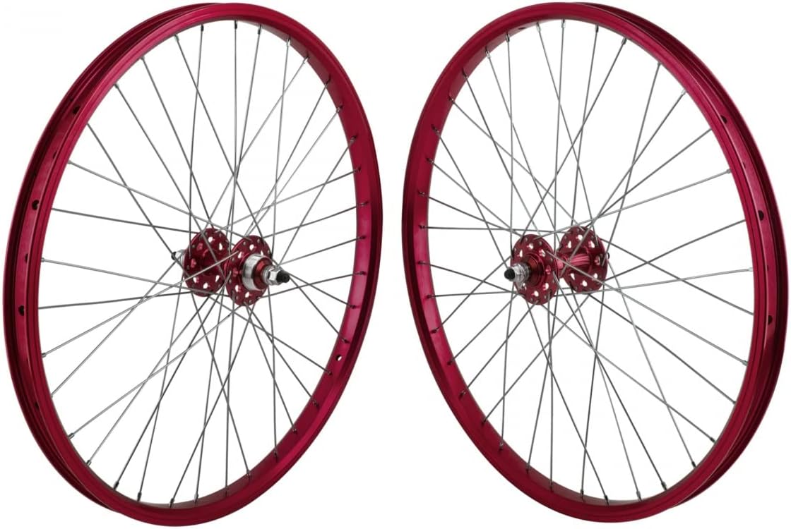 SE 24" BMX Wheelset 24 RED | bike-wheels