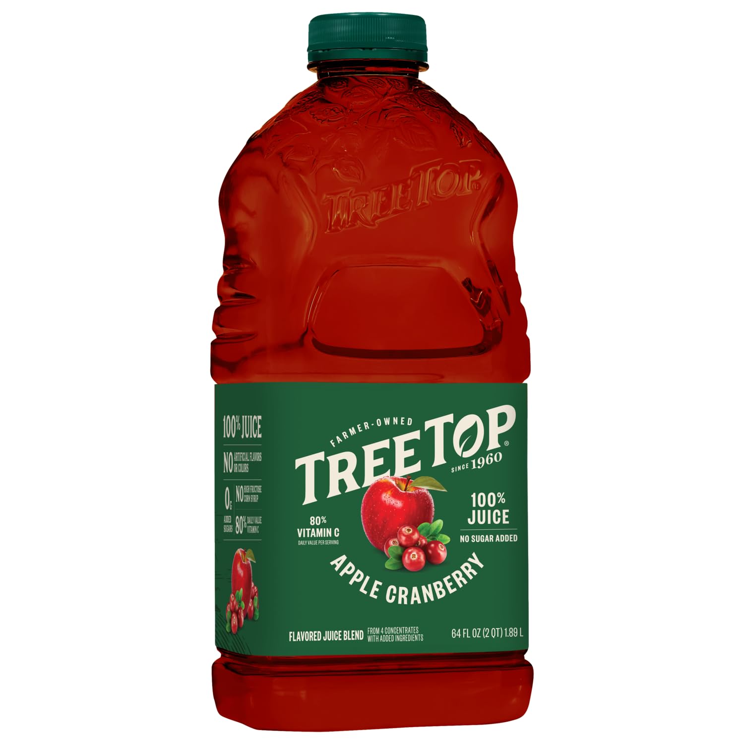 Tree Top Apple Cranberry Juice, 64 Fl Oz