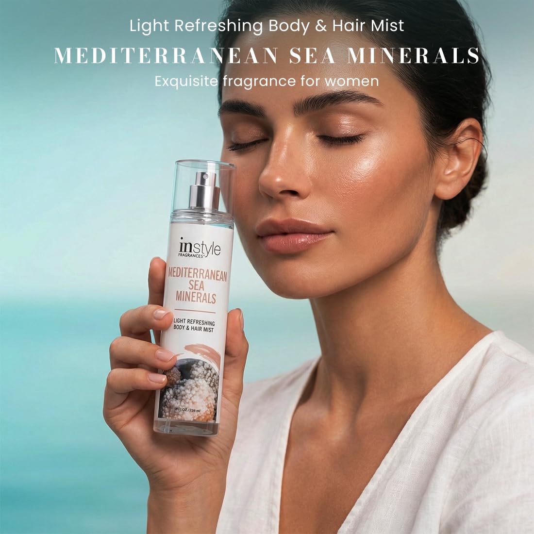 Instyle Fragrances Light Refreshing Body & Hair Mist, Tahitian Vanilla
