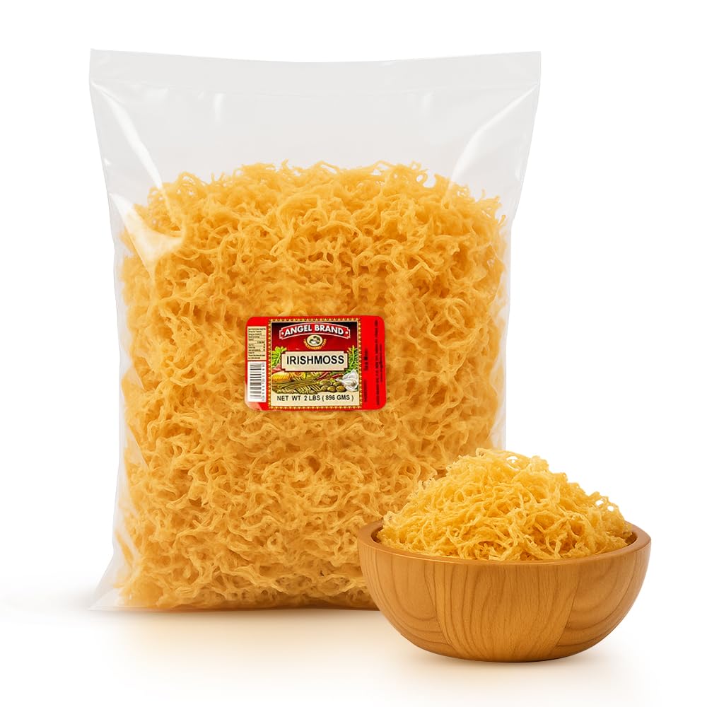 Irish Sea Moss Raw | 2 lbs | Pouch | For Smoothies and Soups