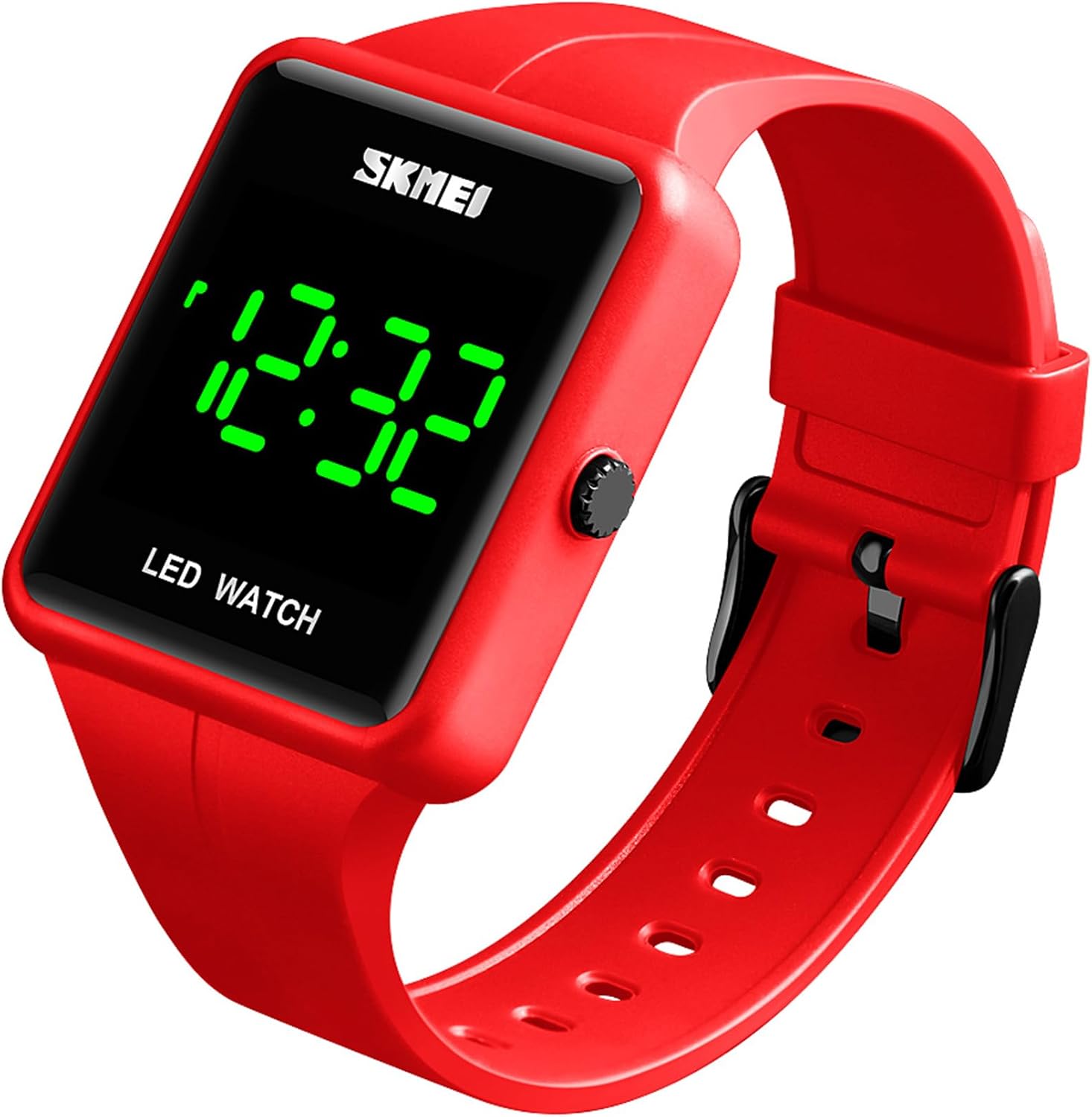 Gosasa Large Face LED Digital Watch Date Time 3Bar Waterproof Wristwatch Men Women Sports Watches