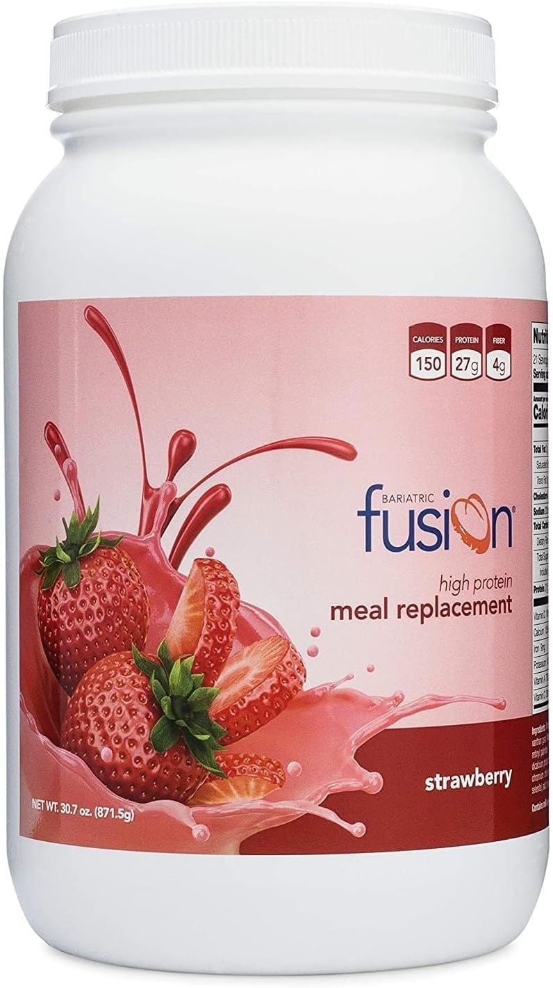 Bariatric Fusion Cappucino Meal Replacement 27g Protein Powder, 21 Serving Tub for Bariatric Surgery Patients Including Gastric Bypass and Sleeve Gastrectomy - No Gluten, Aspartame or Sugar