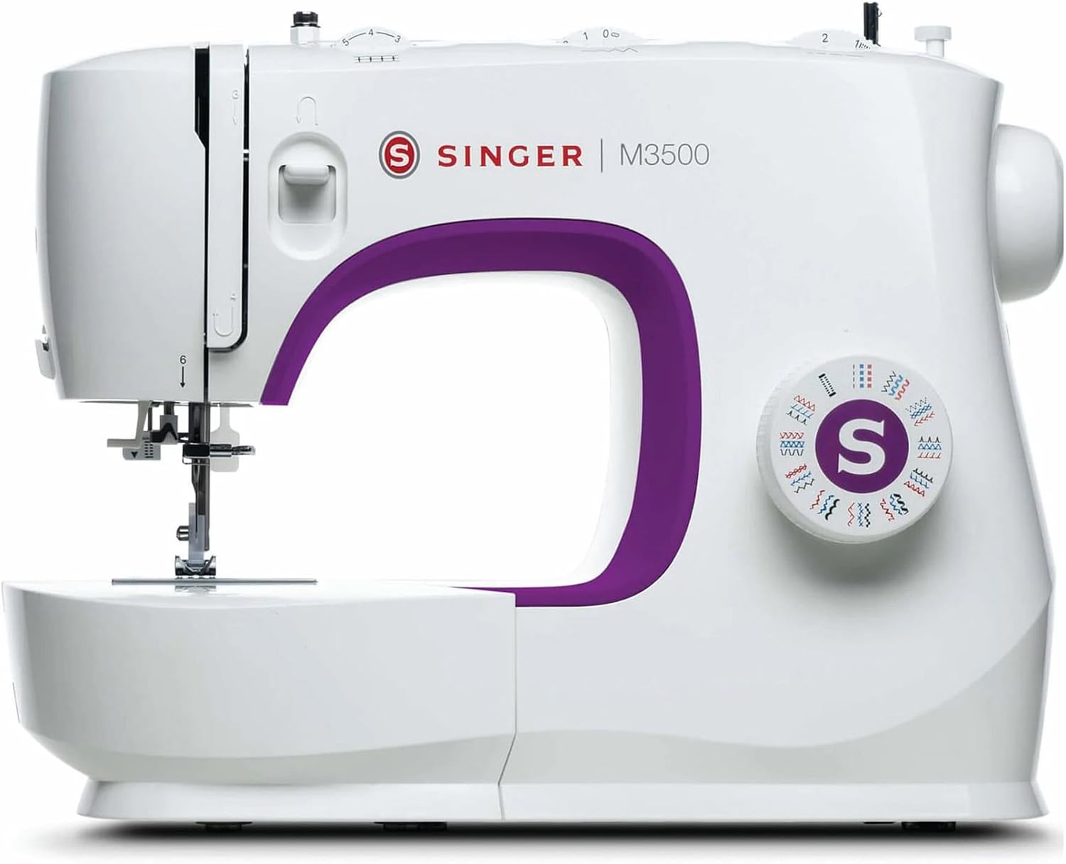 SINGER® M3500 Lightweight Portable Sewing Machine with Accessory Kit