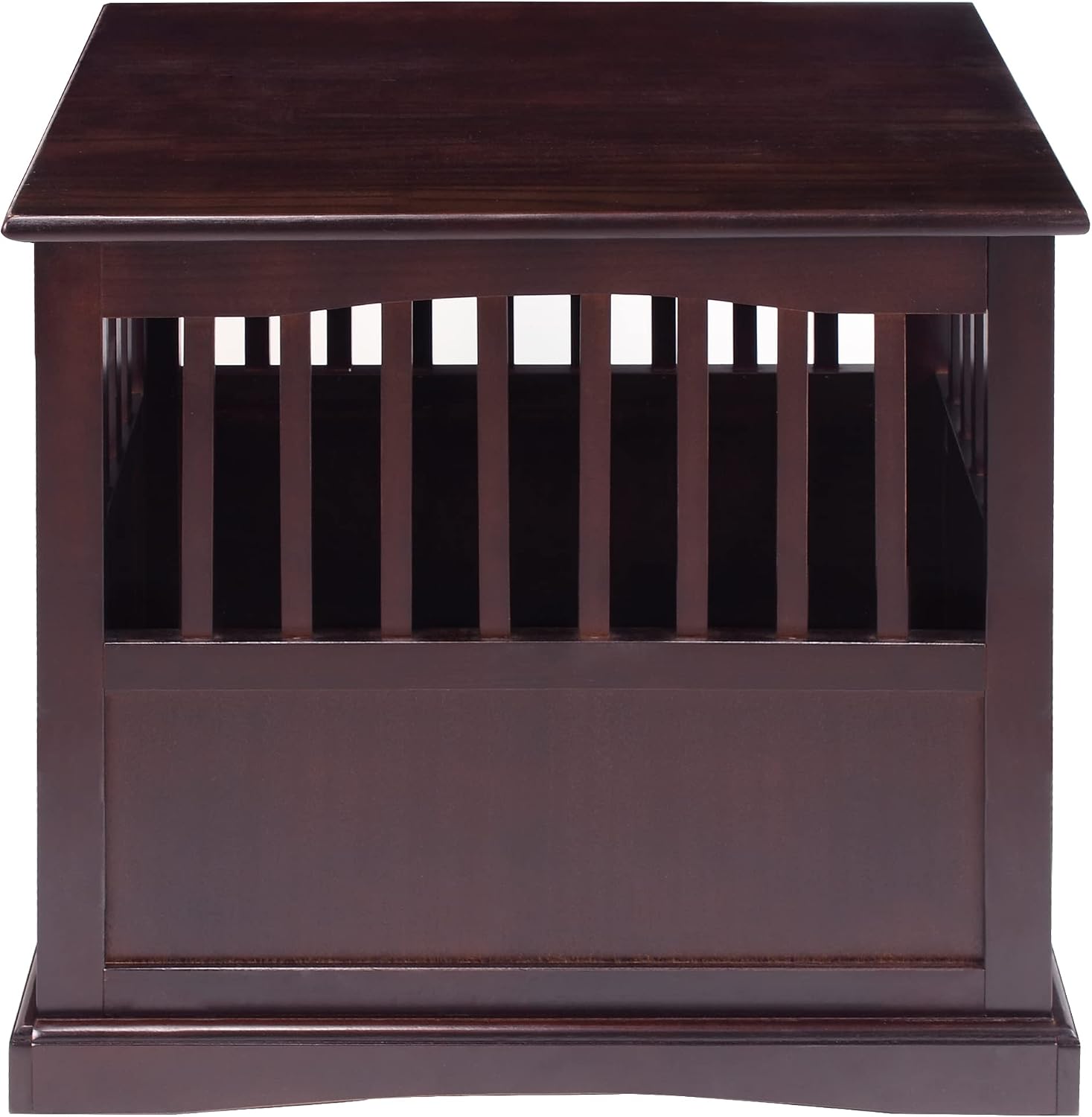 Casual Home Wooden Small Pet Crate, End Table, Espresso,19.5"W x 22.5"D x 22.5"H