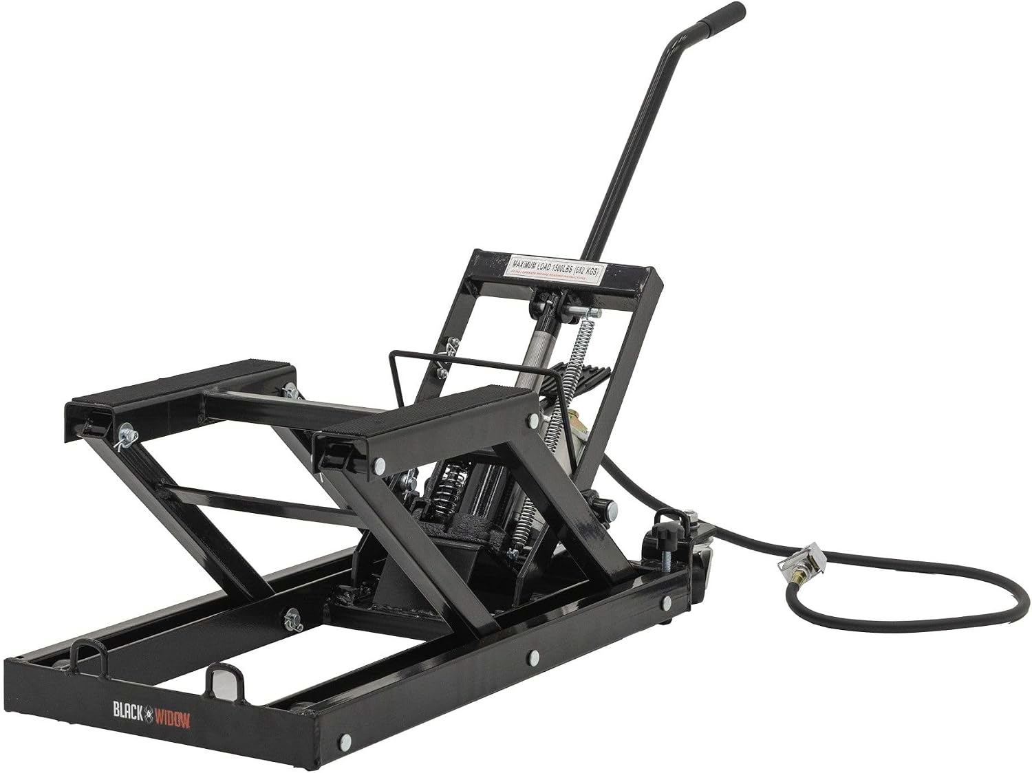 Black Widow BW-0102 Motorcycle & ATV Pneumatic Hydraulic Jack