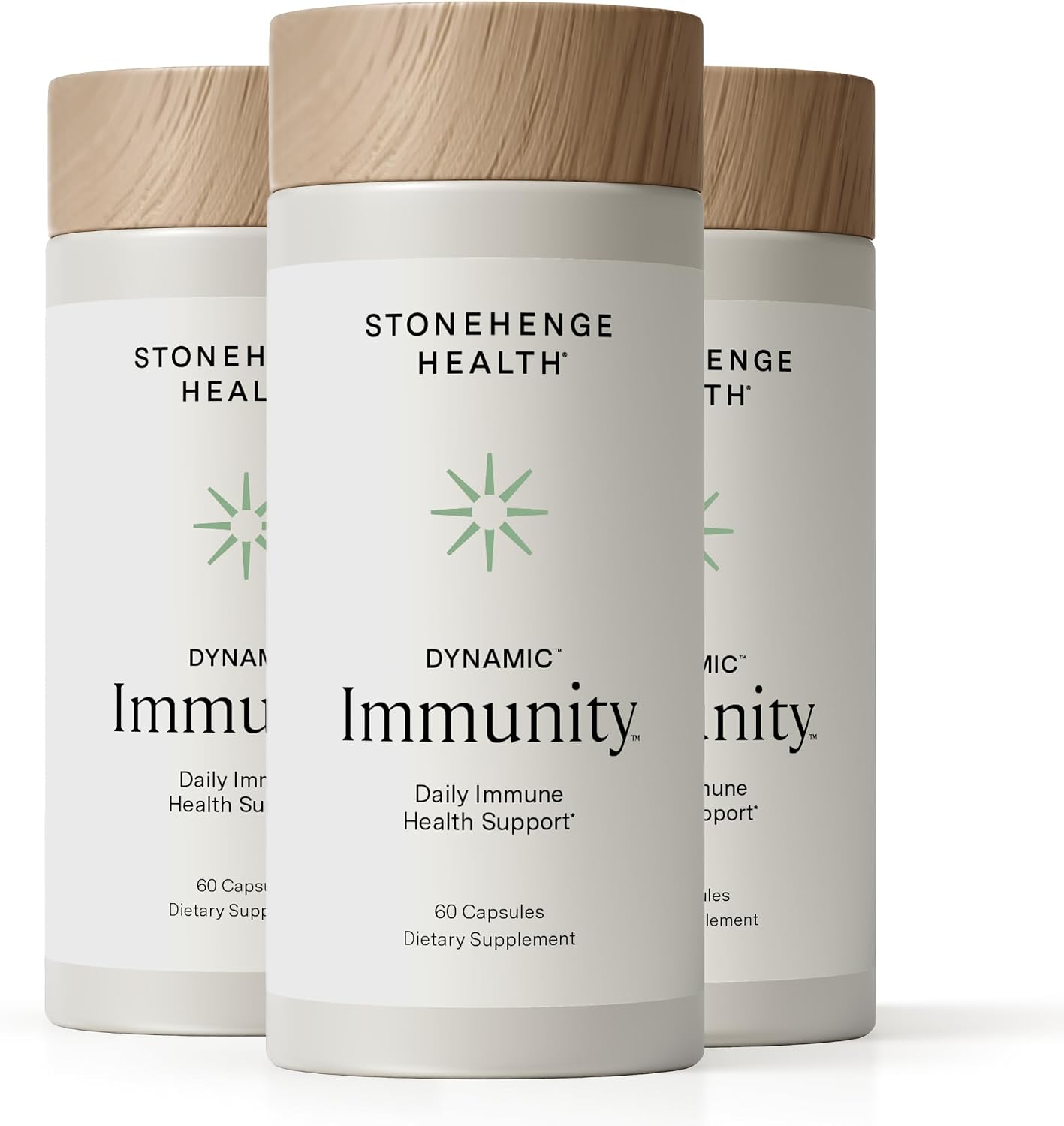 Stonehenge Health Dynamic Immunity Daily Supplement 10-in-1 Immune Boosters Zinc, Elderberry, Echinacea