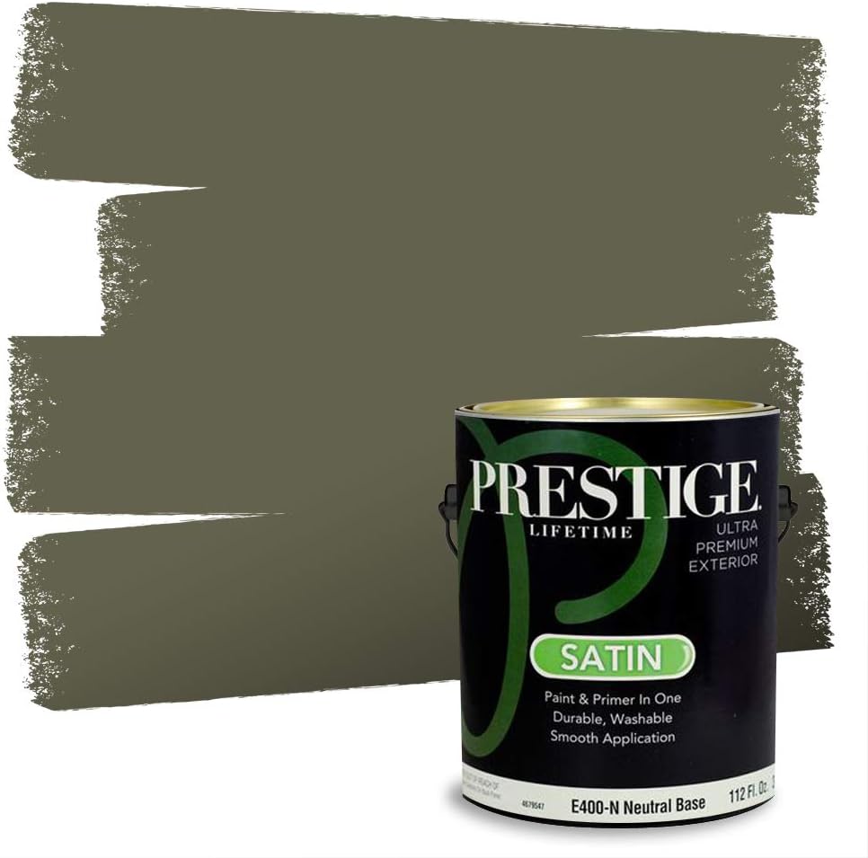 PRESTIGE Interior Paint and Primer in One, Garden Sage, Eggshell, 1 Gallon