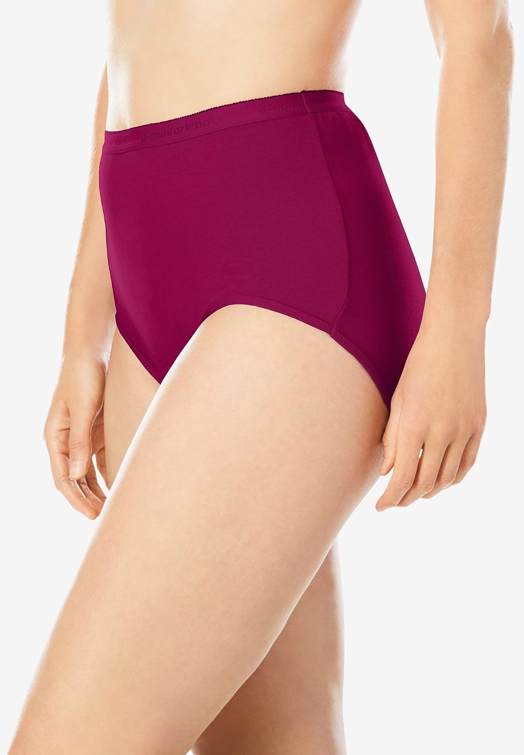 Comfort Choice Full Coverage Stretch Cotton Brief 5 Pack