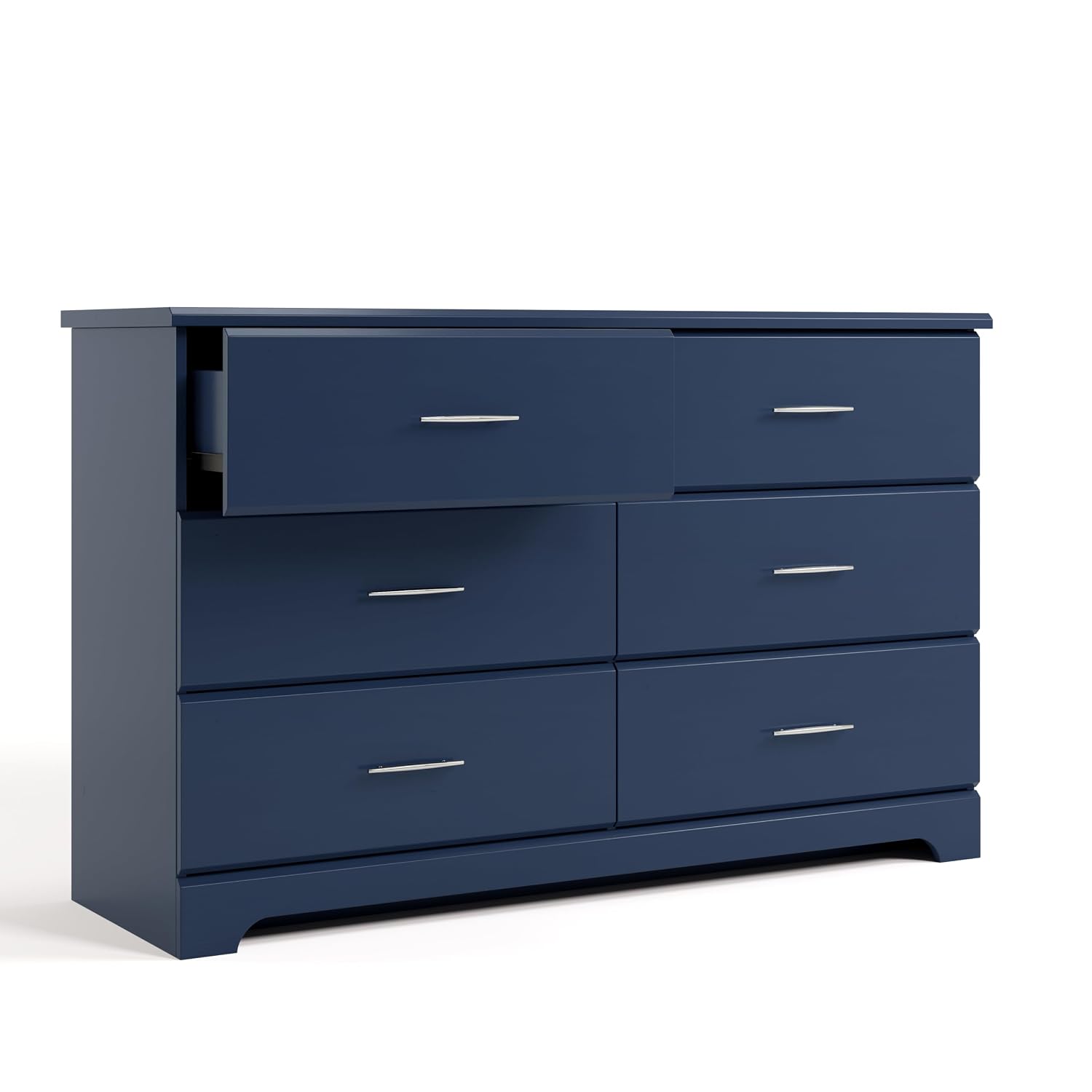 Storkcraft Brookside 2 Drawer Changing Table Dresser, Pebble Gray