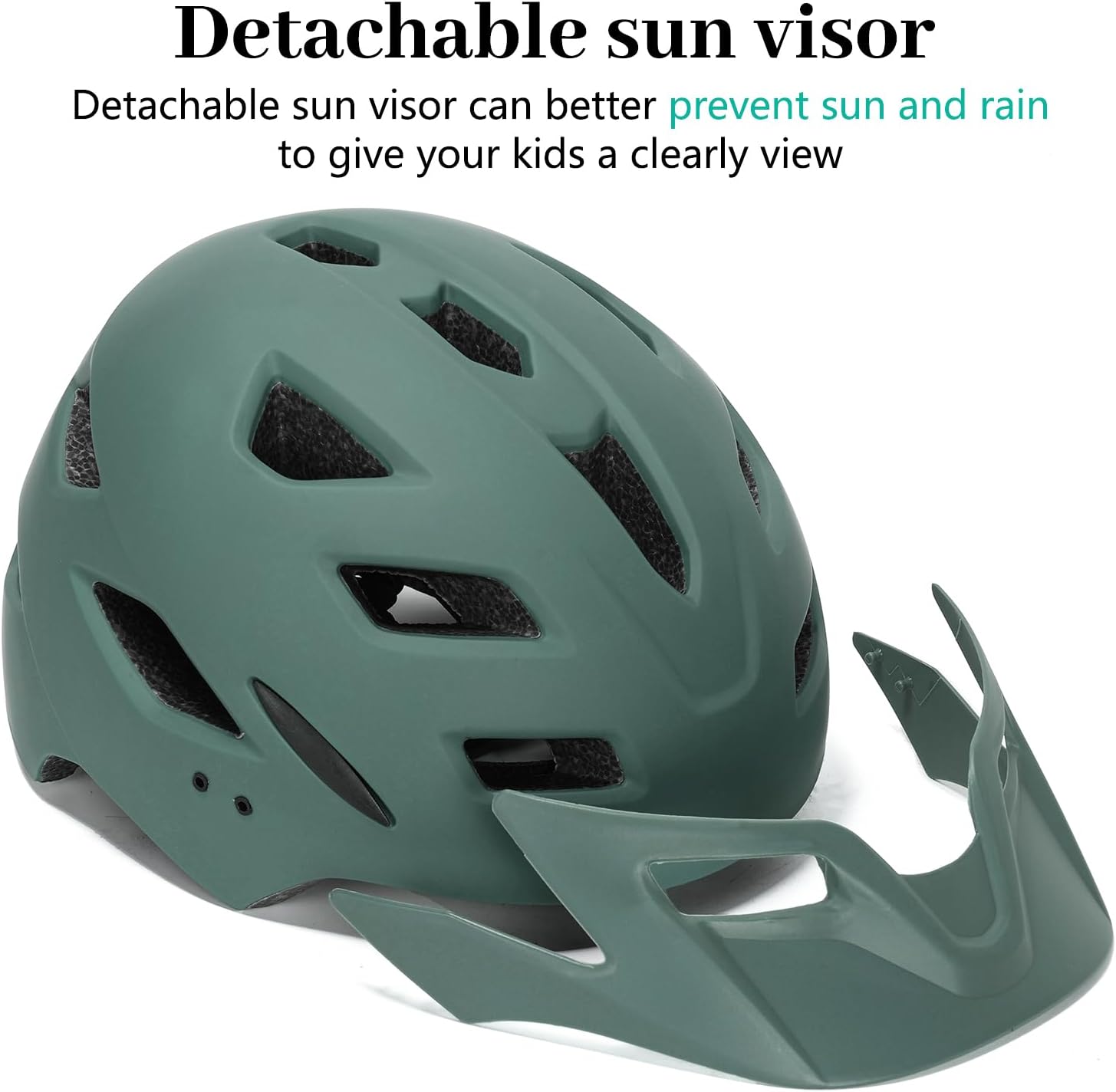 Kids Bike Helmet, Toddler Youth Helmet for Boys Girls, Ages 3-5, 5-8, 8-14