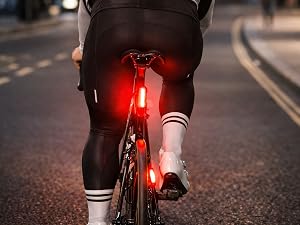 red bike light bicycle rear tail rechargeable safety back led luces bicicleta taillights cycling