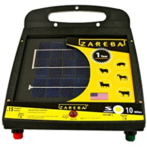 Zareba 10 Mile Solar Powered Electric Fence Charger