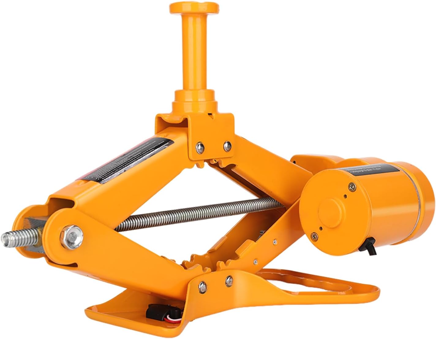 Electric Scissor Car Jack Kit 2 Ton Portable Auto Car Lift Floor Jack | 12V Scissor Jack for Sutire Repair 14.6 Inch Range for SUV Sedan Floor Jack for Tire Change Roadside Emergency