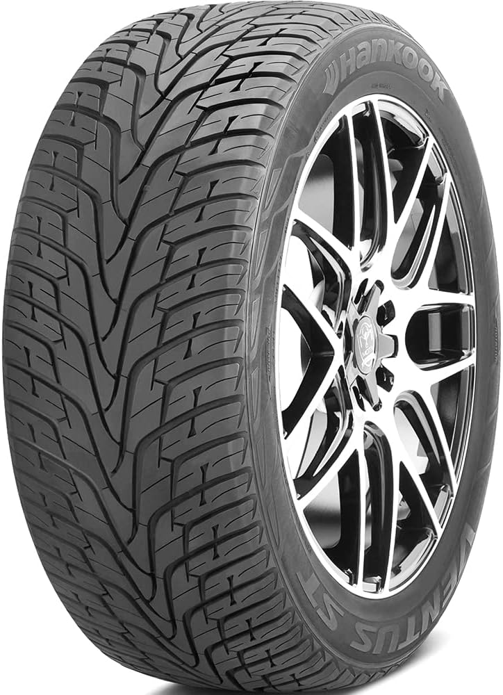 Hankook Ventus ST RH06 All-Season Tire - 275/55R20 117V | Truck/SUV Performance All Season Traction 117V Rated Extra Load Radial Construction Black Sidewall Tire