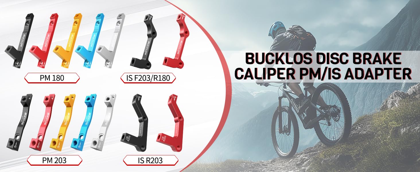 BUCKLOS DISC BRAKE CALIPER PM/IS ADAPTER