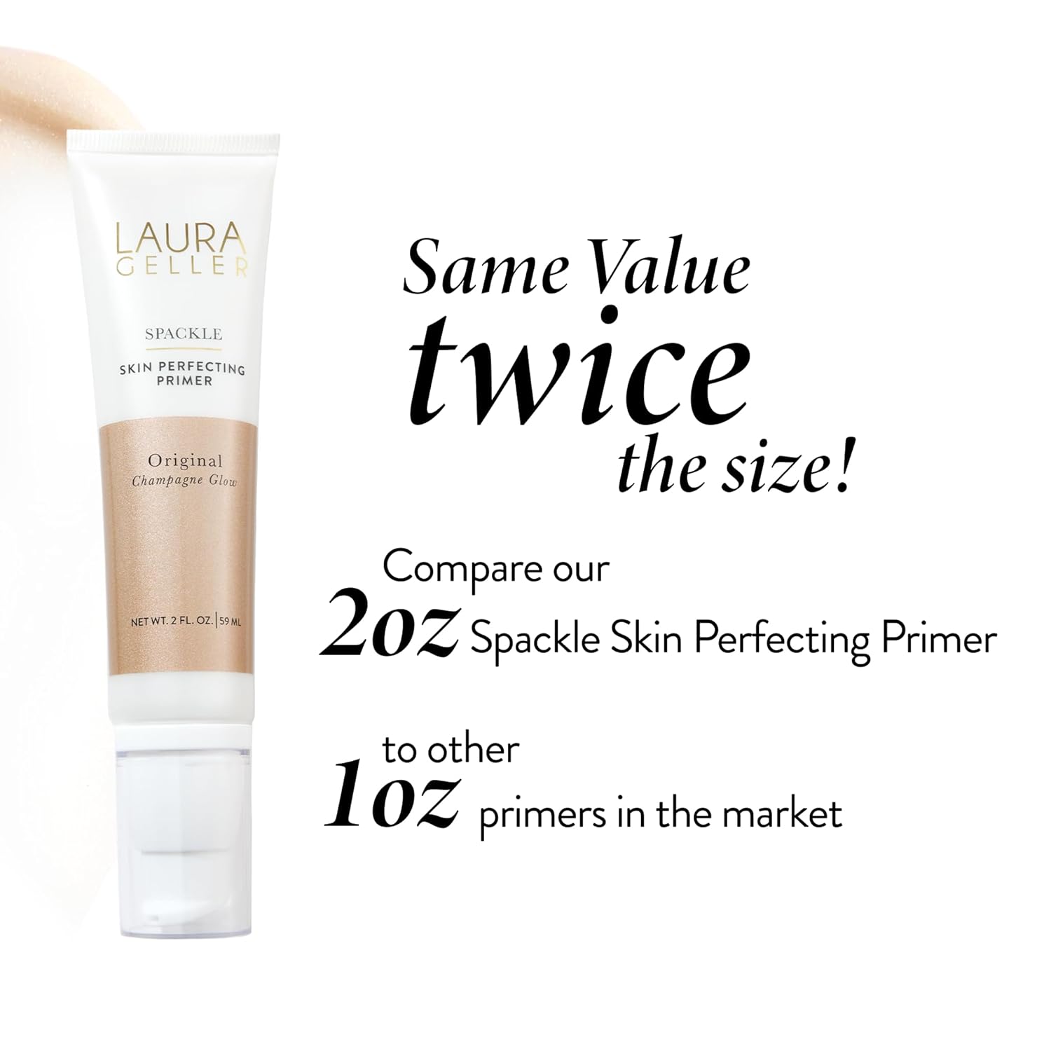 LAURA GELLER Spackle Makeup Primer, Champagne Glow - 2 Fl Oz