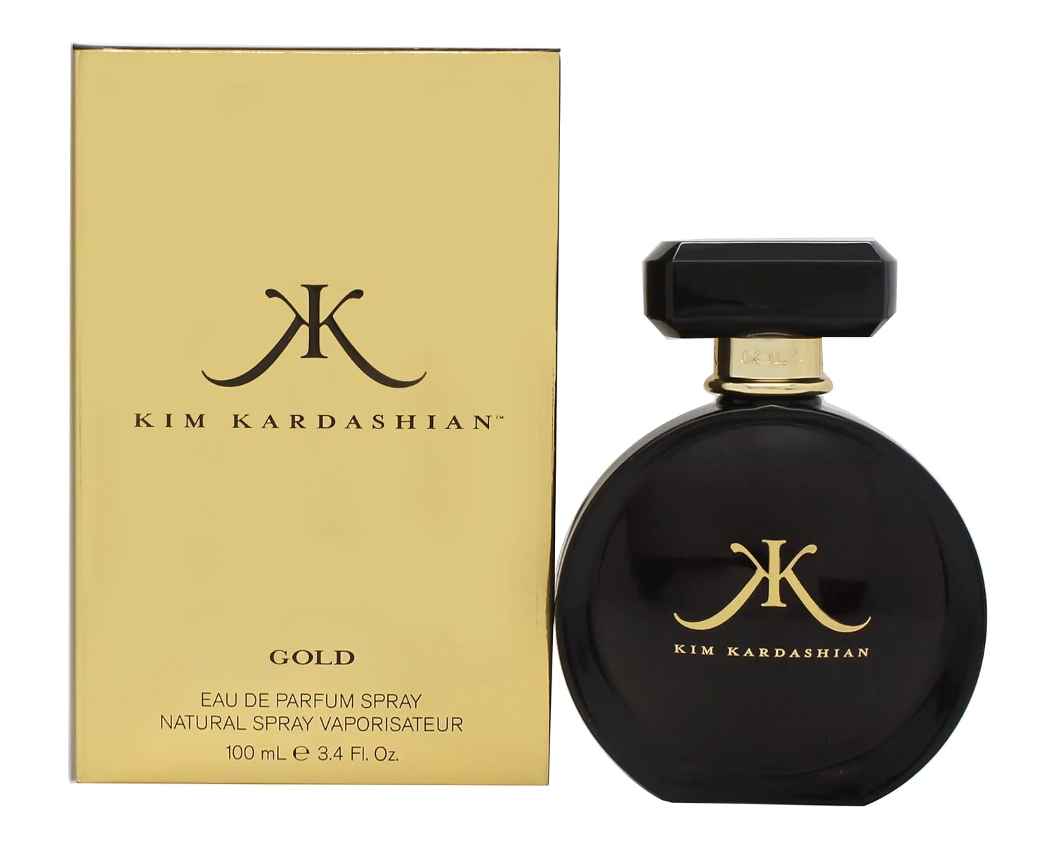 Kim Kardashian Gold Eau De Parfum Spray, 1.55 Pounds