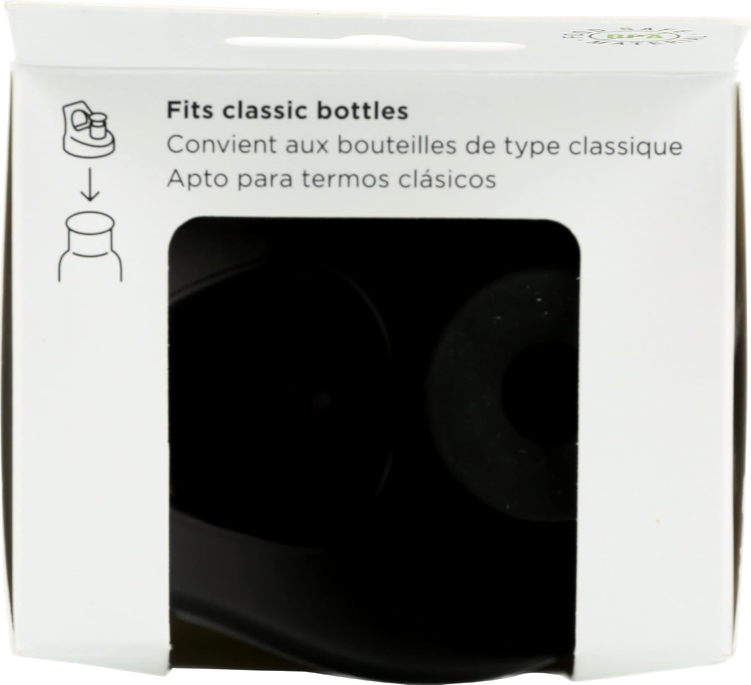 Klean Kanteen Sport Cap 3.0, Leak Resistant Water Bottle Cap with Safe and Soft Silicone Spout