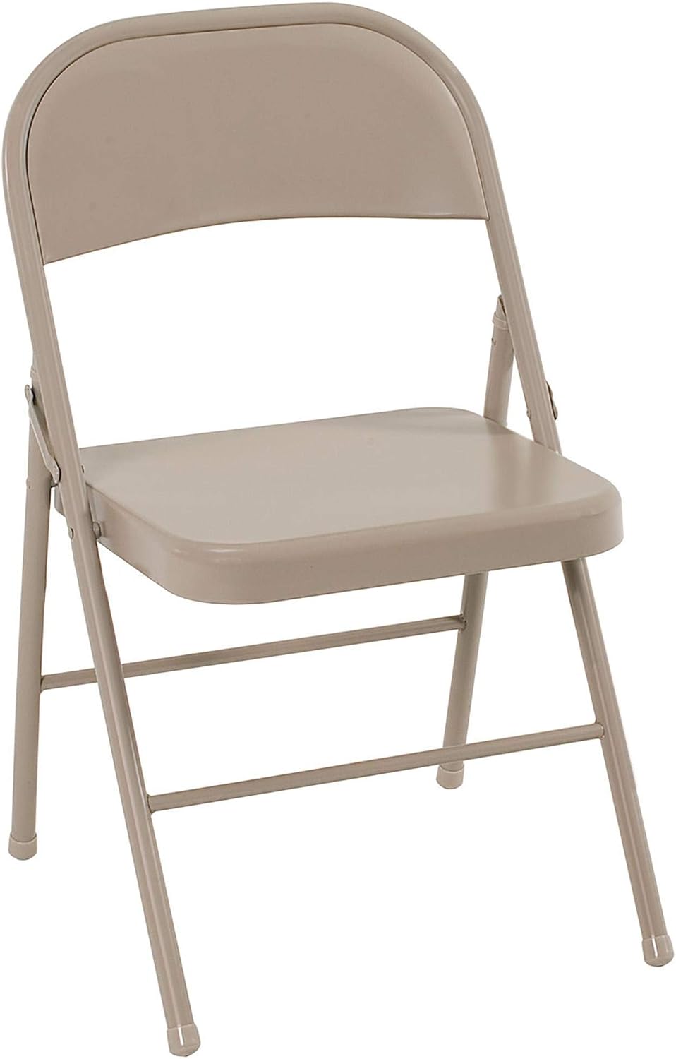Cosco All Steel Folding Chair Antique Linen (4-pack)