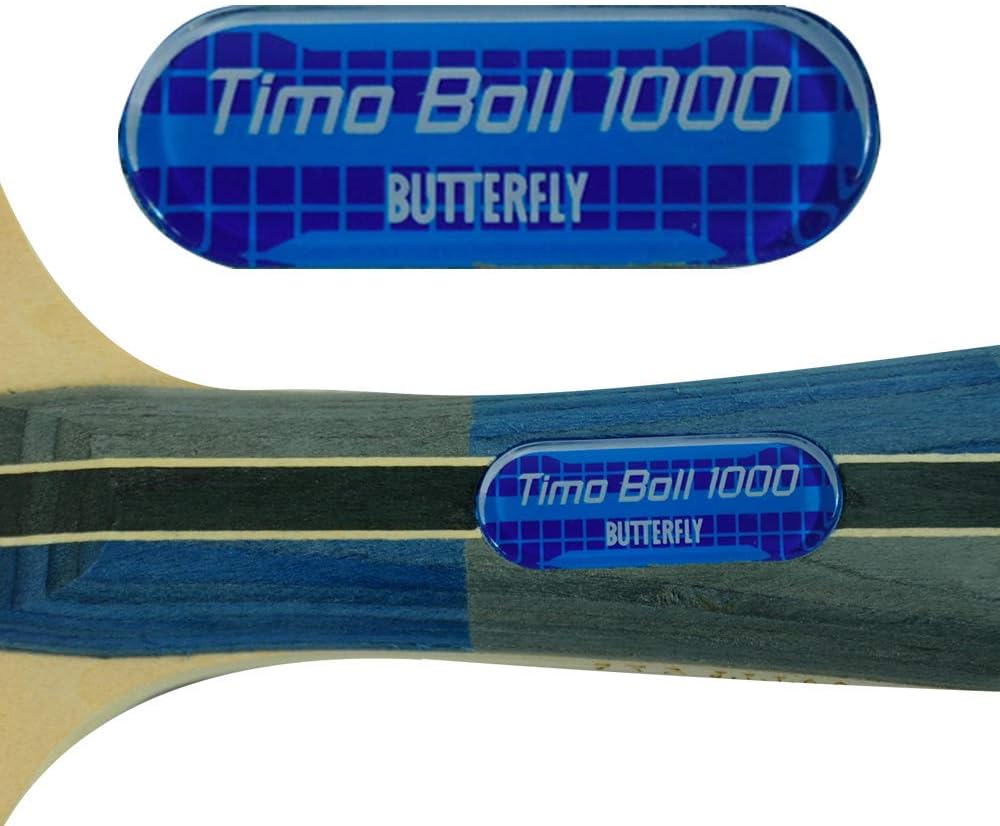 Butterfly Timo Boll Shakehand Ping Pong Paddle - Good Speed And Spin With Superb Control - Japan Series - Recommended For Beginning Level Players - International Table Tennis Federation Approved