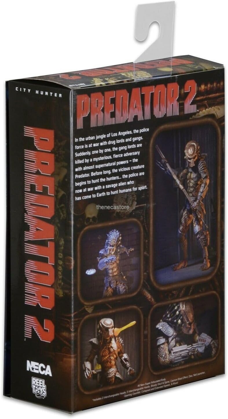 NECA - Predator 2-7" Scale Action Figure - Ultimate City Hunter