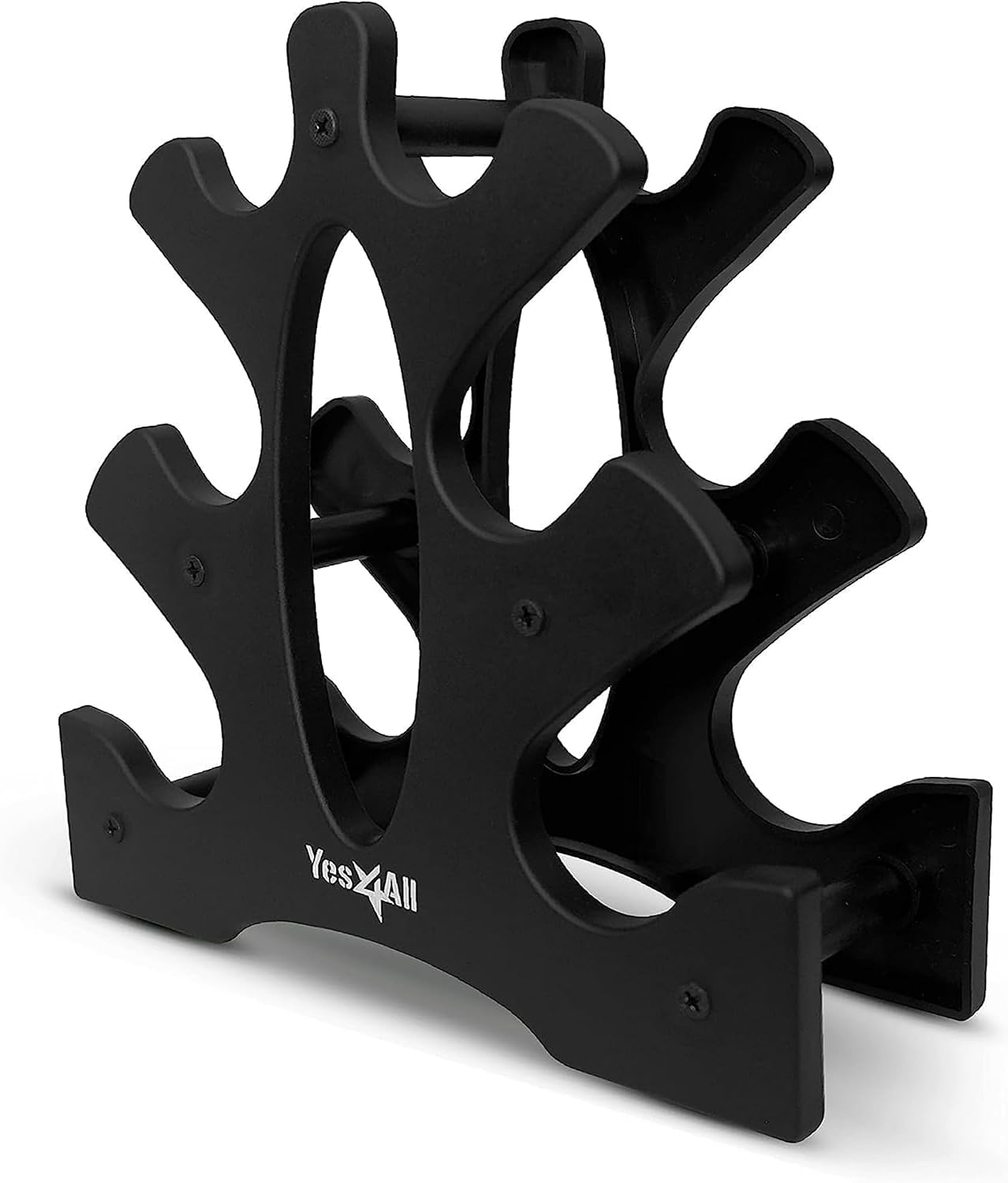 Yes4All Neoprene Coated Dumbbell Hand Weight Sets of 2 - Multiple Weight Options with 15 Colors, Anti-roll, Anti-Slip, Hexagon Shape