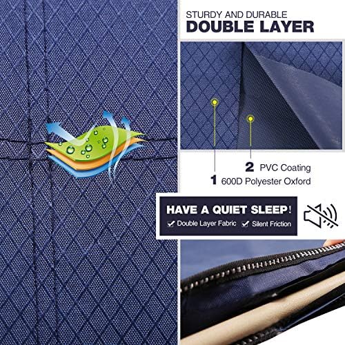 REDCAMP Folding Camping Cots for Adults Heavy Duty, 28" Extra Wide Sturdy Portable Sleeping Cot for Camp Office Use