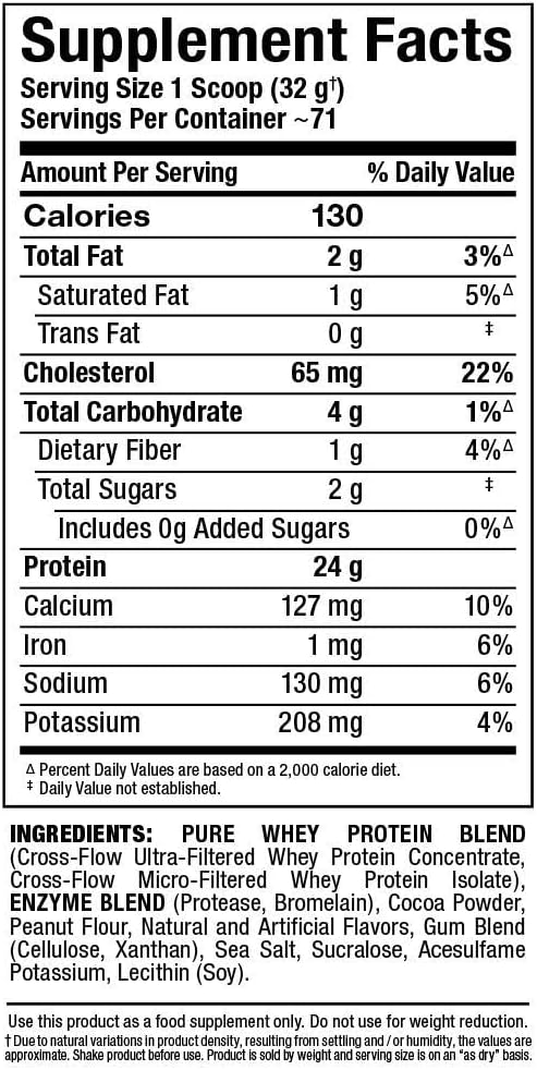 ALLMAX AllWhey Gold Whey Protein Powder, Chocolate Peanut Butter, 5 lb