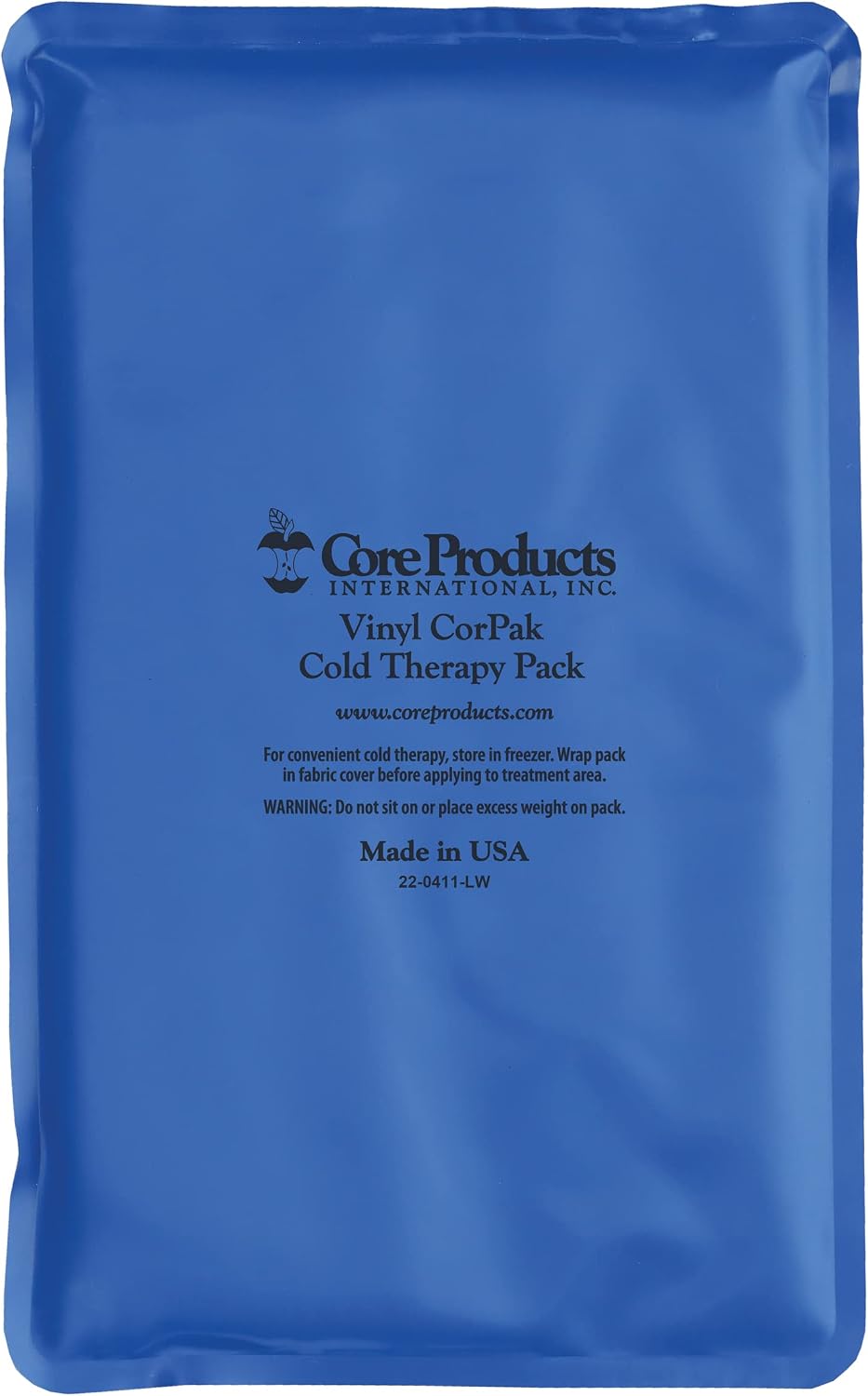 Core Products Flexible Vinyl Intense Cold Pack for Neck, Shoulders & Back - 11" X 15"