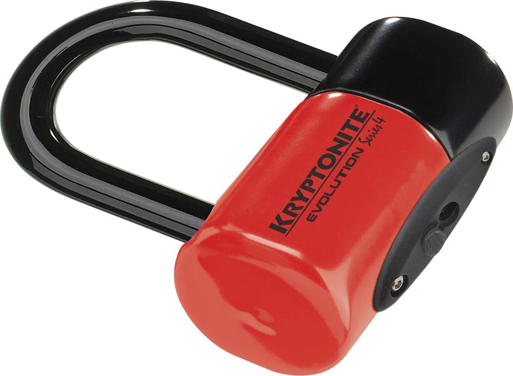 Kryptonite Evolution Series 4 Bicycle Disc Bike Lock (Yellow) | bike-u-locks