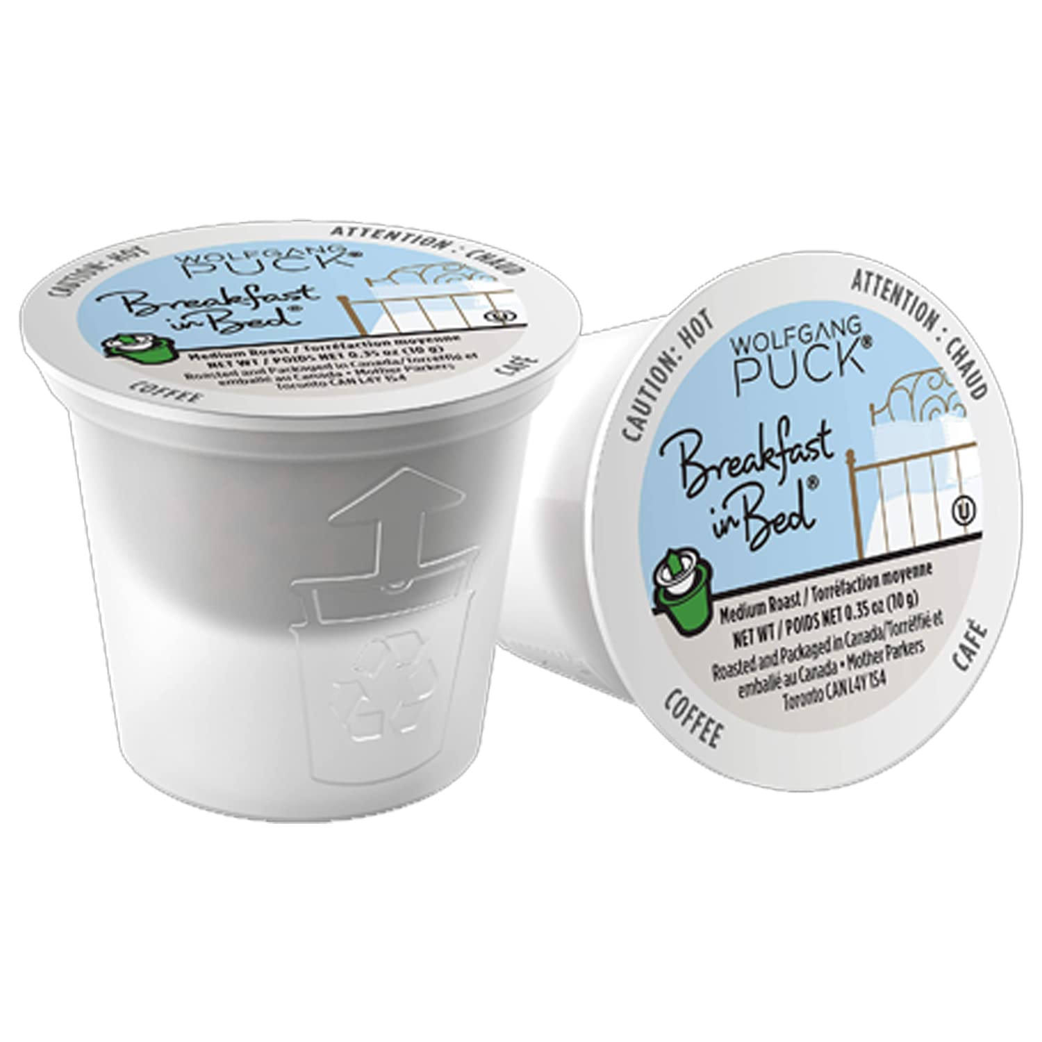 Wolfgang Puck Coffee Single Serve Capsules, Compatible with Keurig K-Cup Brewers, Hawaiian Hazelnut, 24 Count