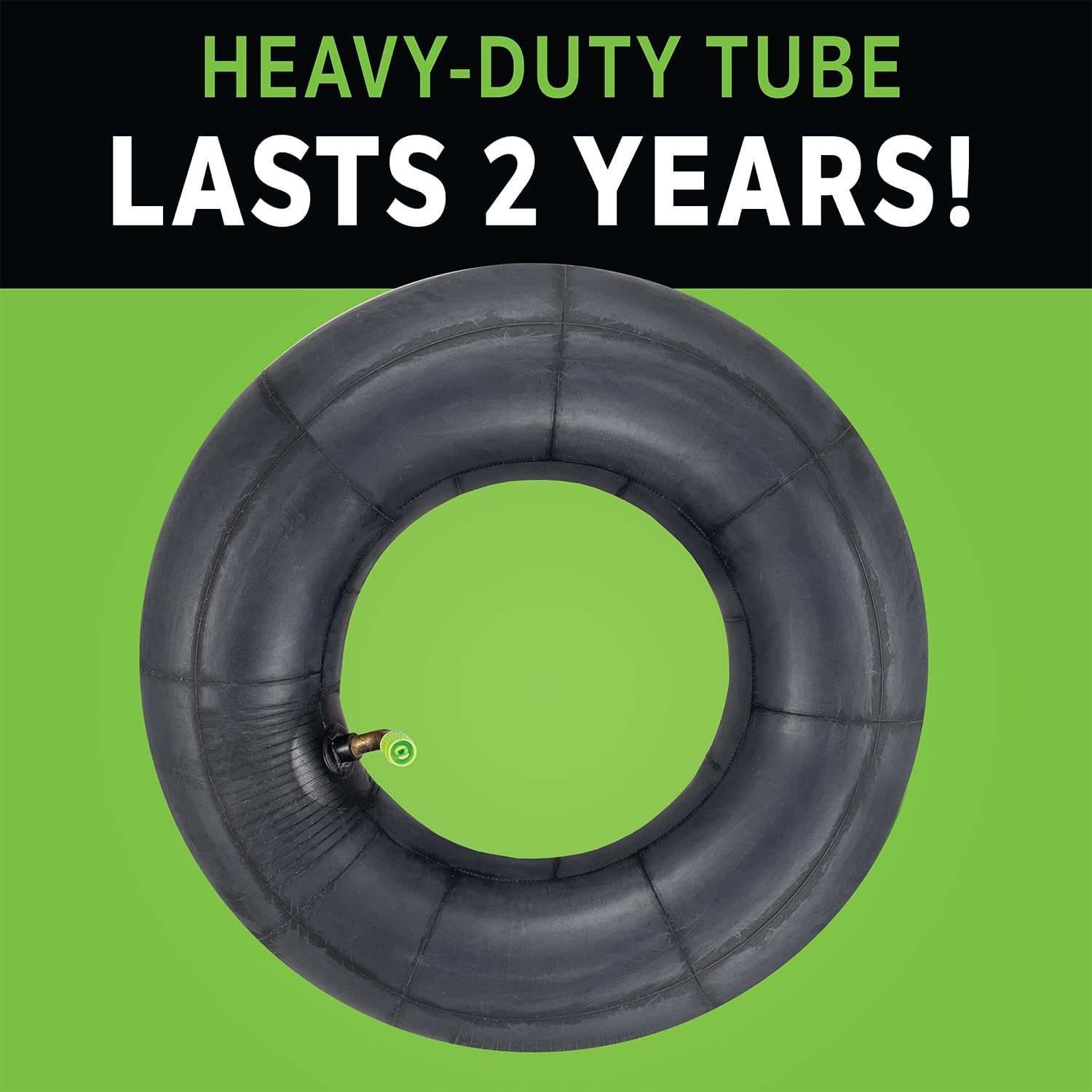 Slime 30014 Inner Tube for riding lawn mowers, ATVs, quads, tractors and other farm equipment, Extra Strong, Includes Self-Sealing Slime Sealant, Heavy Duty, 15x6.00-6" / 5.30/4.50-6" / 13x5.00-6"